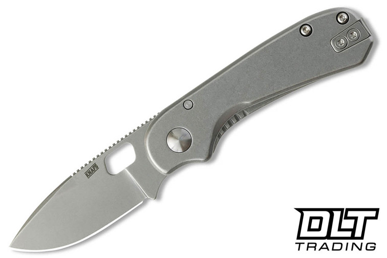 KNAFS Lander 5 - Gray Stonewash - 8Cr14MoV Blade - DLT Trading