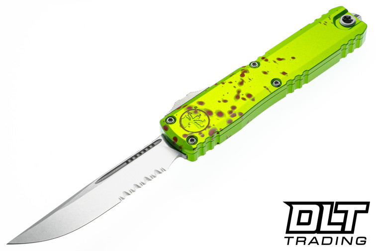 Microtech 11214-11Z Ultratech Gen IV S/E - Zombie Handle - Stonewashed Blade