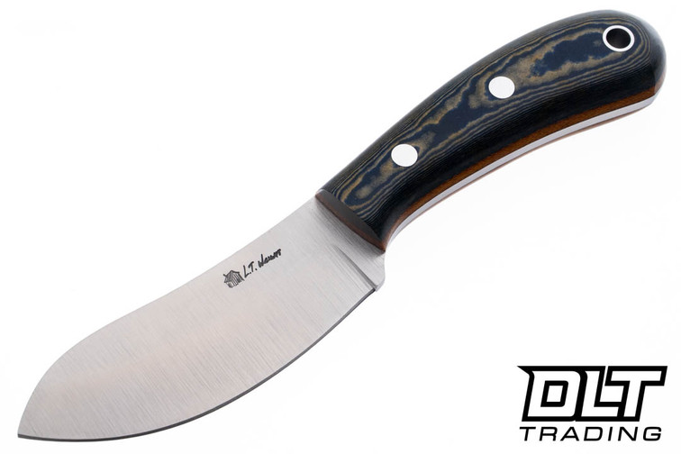 LT Wright Camp MUK 3V - Saber Grind - Blue Canyon & Maple Valley Richlite - Natural Liners