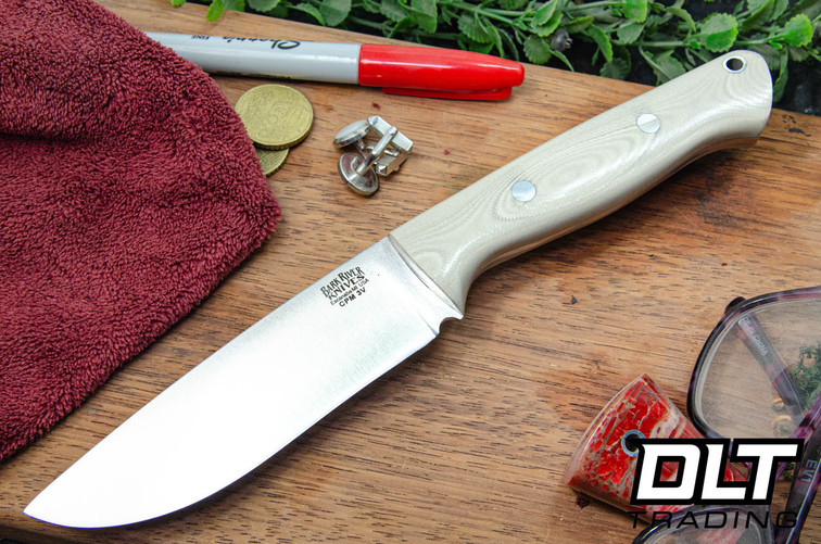 Bark River Blade Raid Fox River EXT-2 3V Desert Tan G-10