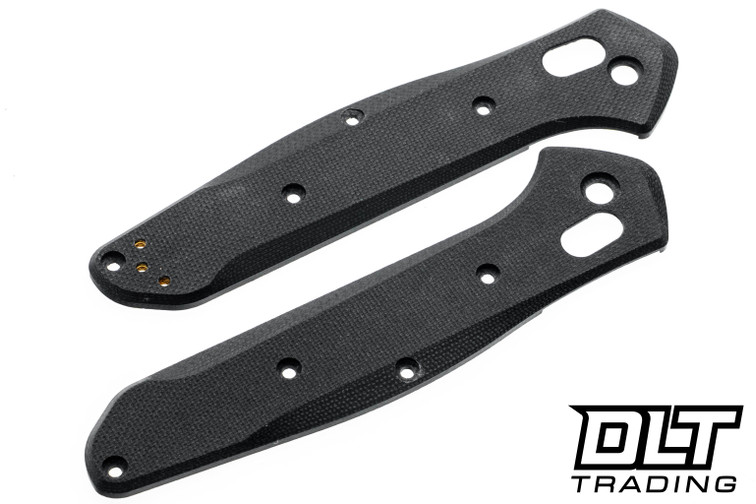 Flytanium Benchmade 940 Radar Scales - Pitch Black G-10