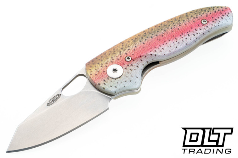 Three Rivers Manufacturing Holier Nerd MagnaCut - 3D Rainbow Trout G-10