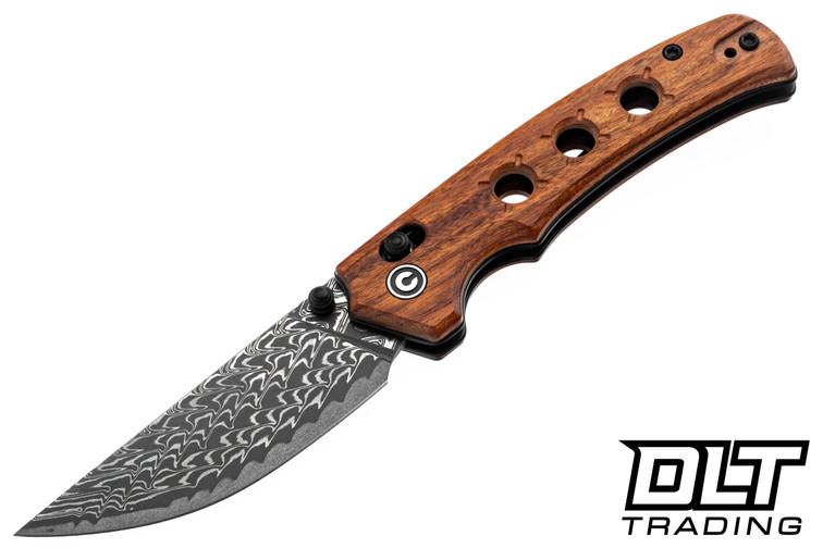 Civivi Knives Noctis C24020C-DS1 - Guibourtia Wood - Damascus Blade