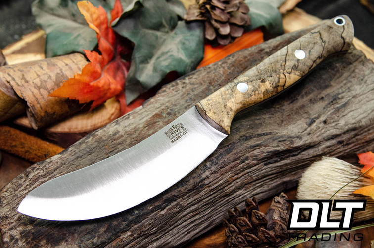 Bark River Fox River EXT-1 Skinner MagnaCut Spalted Hackberry Burl