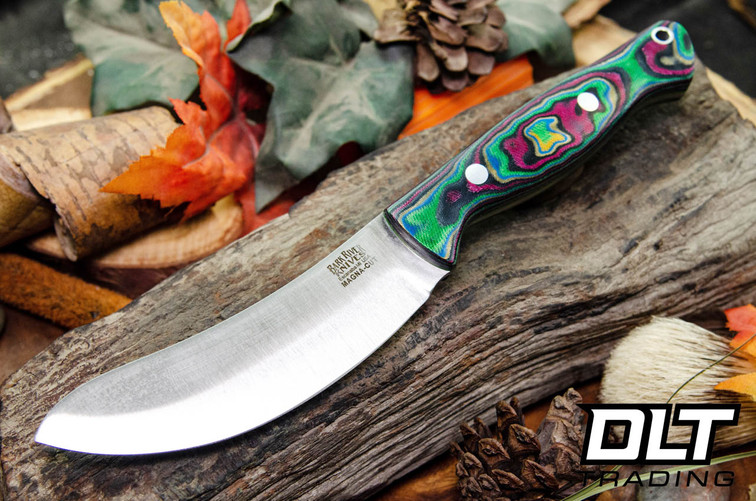 Bark River Fox River EXT-1 Skinner MagnaCut IBN Camo Damarta - Toxic Green Liners #2