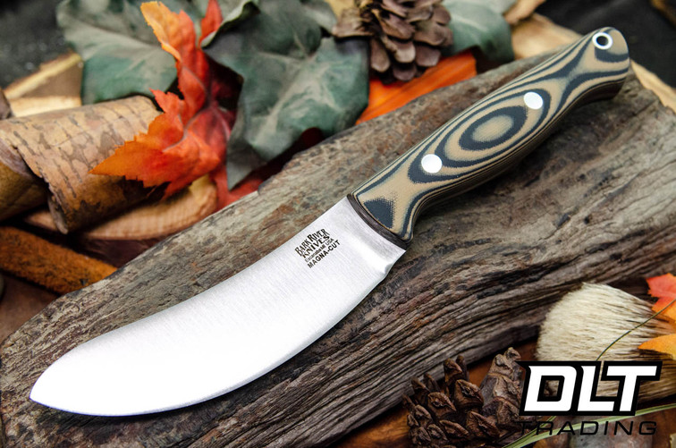 Bark River Fox River EXT-1 Skinner MagnaCut Coyote & Black Suretouch - Matte