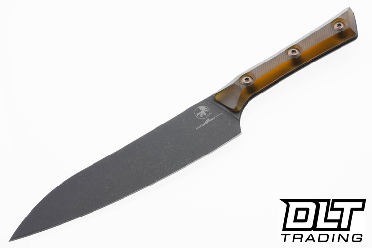 Microtech 6" Utility Knife - DLC Blade - Ultem Handle