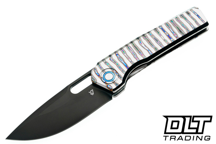 Vanguard Breaker - Flamed Titanium - Black Satin M390 Blade #5