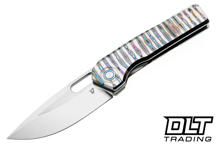 Vanguard Breaker - Flamed Titanium - Semi Mirror Polished M390 Blade #6