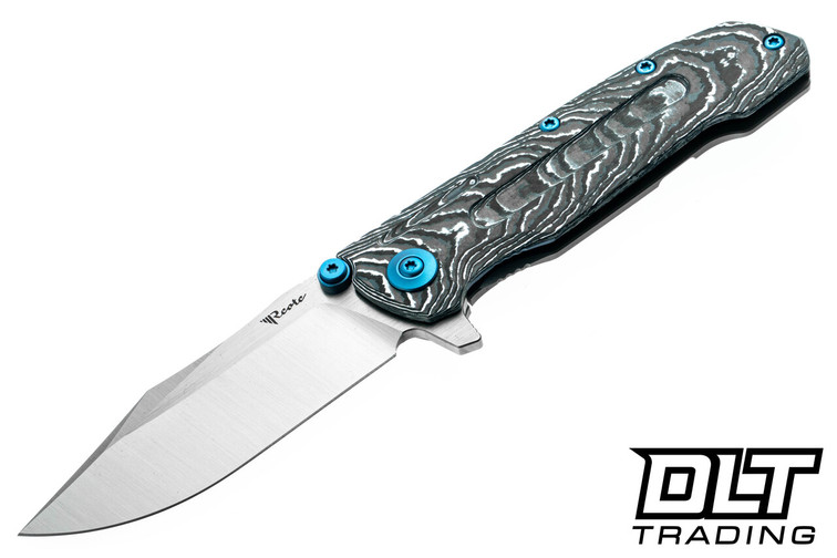 Reate 9D-V2 - White Storm FatCarbon - 154CM Belt Satin Blade