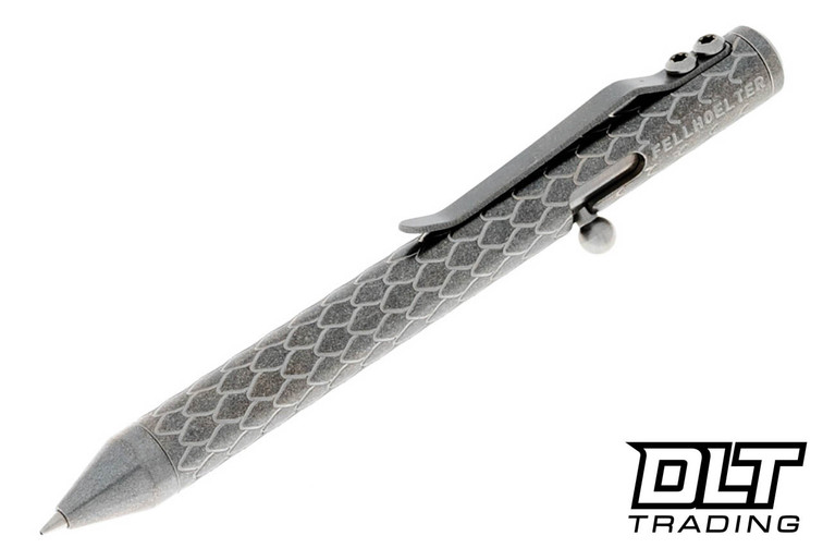 Fellhoelter - Full Size - Dragon Engraved - TiBolt - Stonewashed