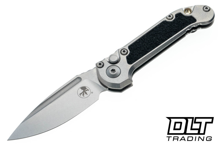 Microtech 1135-10MS8 LUDT - Stonewash Frag Pattern Titanium - Stonewash Blade - Bronze Accents - Marfione Select