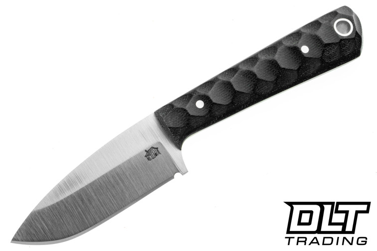 LT Wright Daily Carry MagnaCut - Saber Grind - Black Micarta Mountain Sculpted Handle