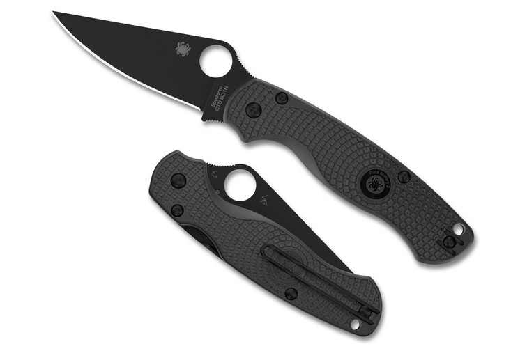 Spyderco Paramilitary 2 Lightweight - Black FRN - Black Blade