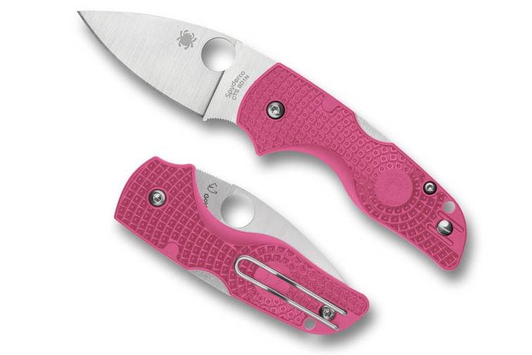 Spyderco Lil' Native Lightweight - Pink FRN