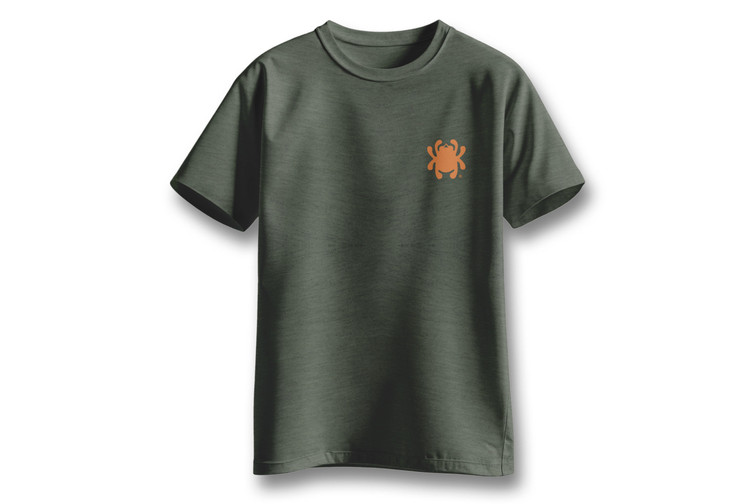 Spyderco Heather Green T-Shirt - 2XL