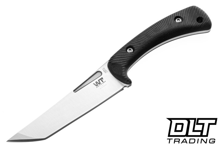 g**様 DEVIL LIMITED DLS-882-MH WTG Devil Horn - AEB-L Satin Blade - Textured Black G-10 - Black