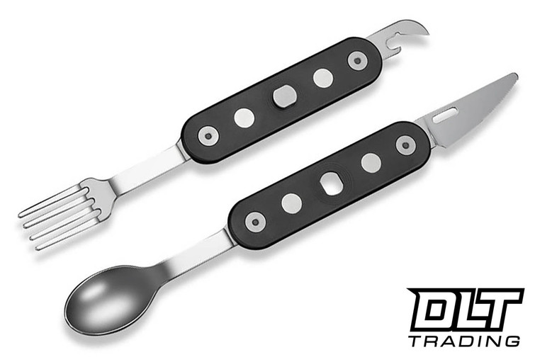 Civivi Knives Partake 4-in-1 Multi-Tool C24032C-1 - Black Aluminum - Canvas Pouch