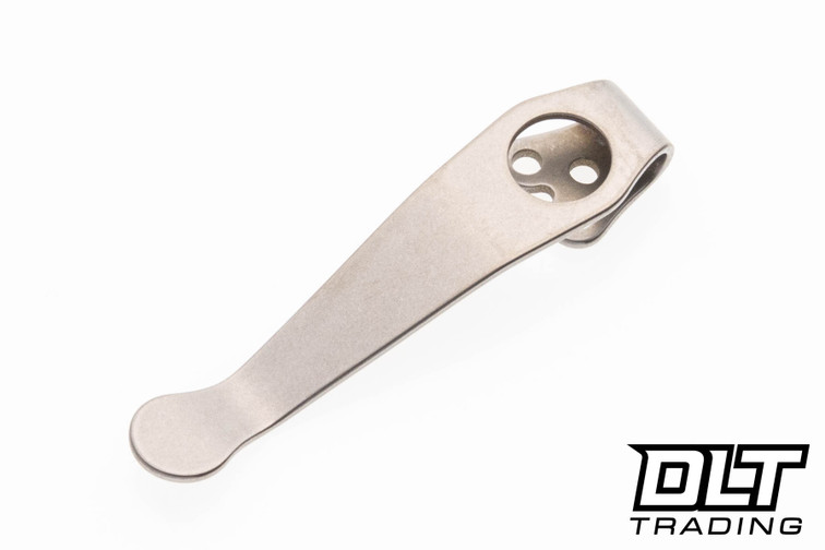 Lynch Northwest Microtech MSI Standard Clip - Stonewashed Finished Titanium