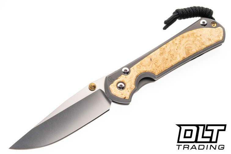 Chris Reeve Large Sebenza 31 - Box Elder Inlay - #99