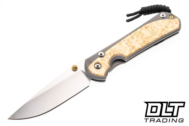 Chris Reeve Large Sebenza 31 - Box Elder Inlay - #102