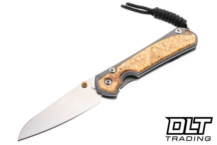 Chris Reeve Small Sebenza 31 - Insingo - Box Elder Inlay - #33