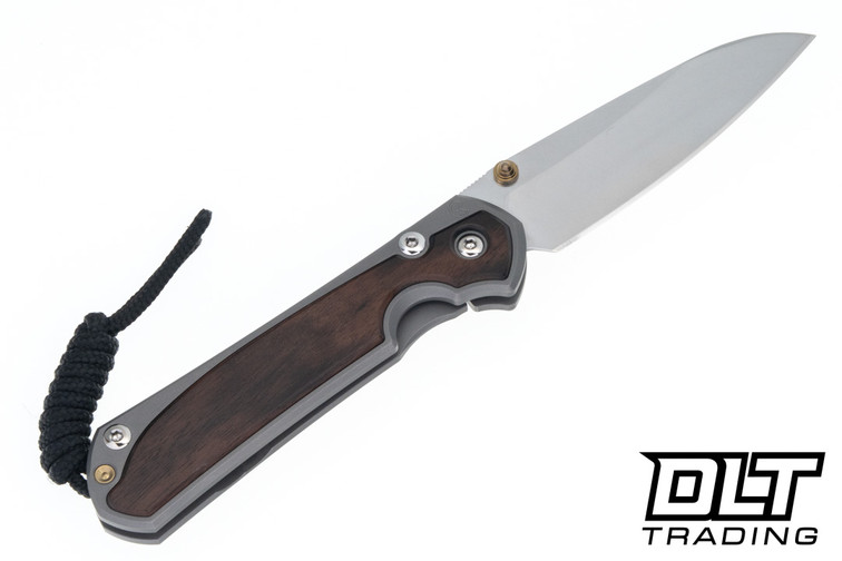 Chris Reeve Small Sebenza 31 - Insingo - Macassar Ebony Inlay - Left-Handed #1