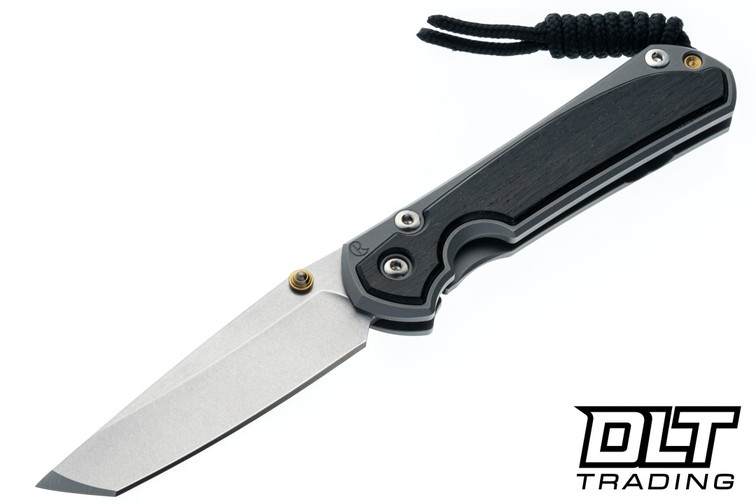 Chris Reeve Small Sebenza 31 - Tanto - Bog Oak Inlay - #27