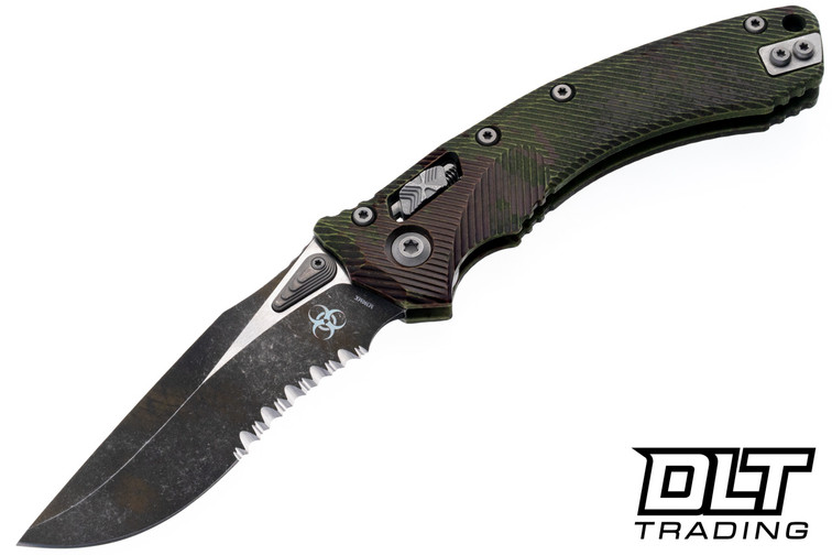 Microtech 137RL-2FLOBS Amphibian Ram-Lok - Outbreak Handle - Outbreak Blade - Outbreak Series