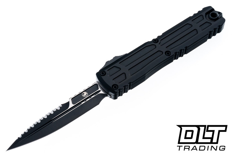 Microtech 1120EX-3TS Ultratech EX-ZBP - Black Handle - Black Blade - Signature Series