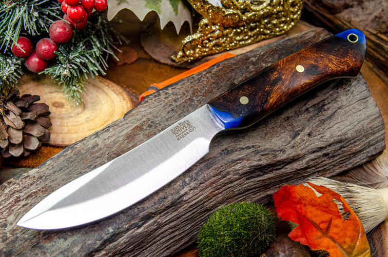 Blade Raid Custom Classic Semi Skinner MagnaCut Acrylic Hybrid - Brass Pins - Guardless #2