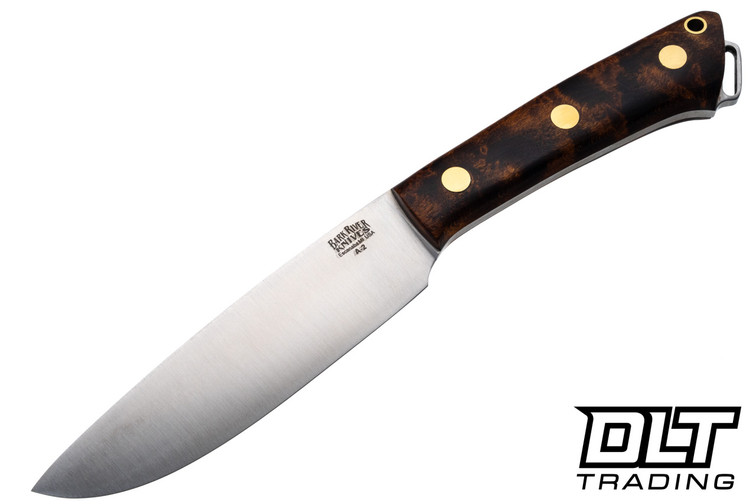 Blade Raid Custom Fox River A2 Dark Birdseye Maple - Brass Pins