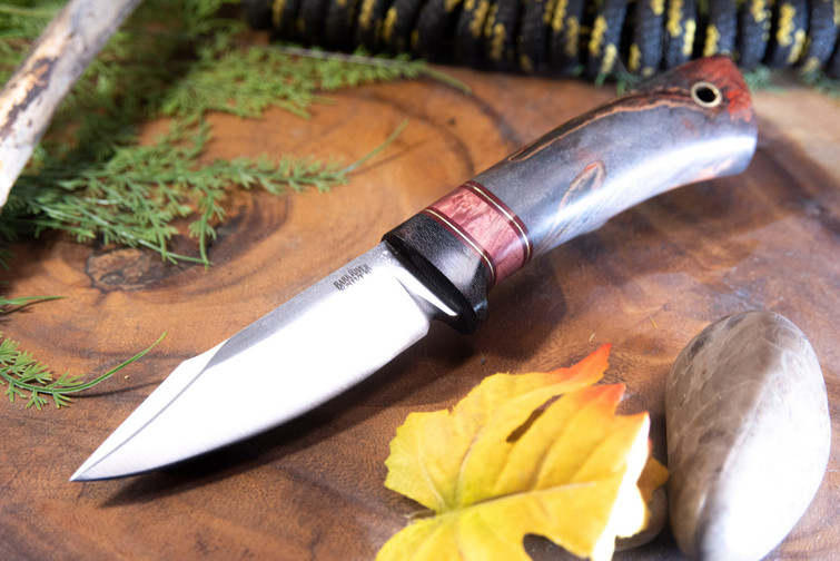 Blade Raid Custom Marauder Companion CPM-154 Hellfire Maple Burl - Cherry Spacer