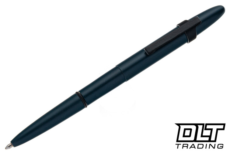 Fisher Space Pen Bullet Pen - Elite Navy Blue Cerakote with Clip