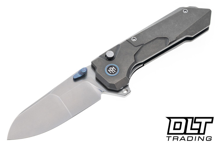 Remette Cosmic RTCO-TG - Sandblasted Stonewash Titanium - Pearlescent M390 Blade