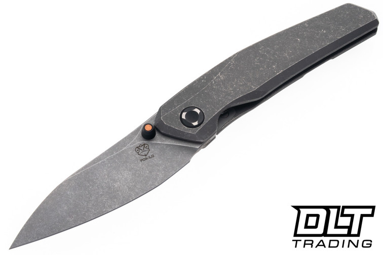 Poikilo Blade VK-Zen S2 - Titanium Handle - Black Accents - Dark