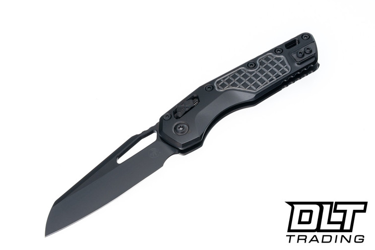 Microtech 210-1DLCTFRMS1 MSI Ram-Lok - DLC Stonewash Frag Titanium - DLC Accents - DLC Stonewash Blade - Marfione Select