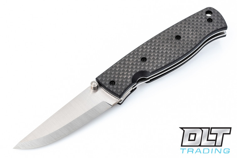BRISA Birk 75 S30V Scandi Ground - Carbon Fiber