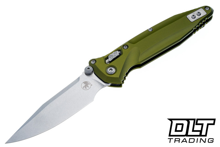 Microtech 159RL-10OD SOCOM Delta Ram-Lok S/E - OD Green Handle - Stonewash Blade