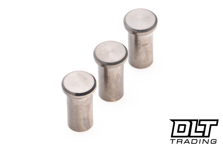 Hinderer Plain Titanium 3.5" XM-18 Nut Set