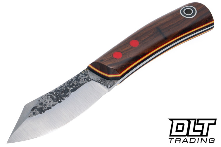 Fiddleback Forge Sylvrfalcen - Cocobolo - Tapered A2 Blade