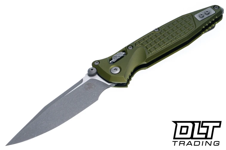 Microtech 160RL-10APFROD SOCOM Ram-Lok S/E - OD Green Frag Handle - Apocalyptic Blade
