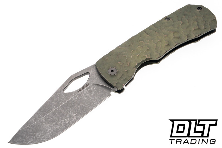 オーボエリードデコナイフ/ロンディーノ美品〜ohsis design 2026 McNees Dixon MagnaCut - Atomic Bronze & Green Rock Titanium