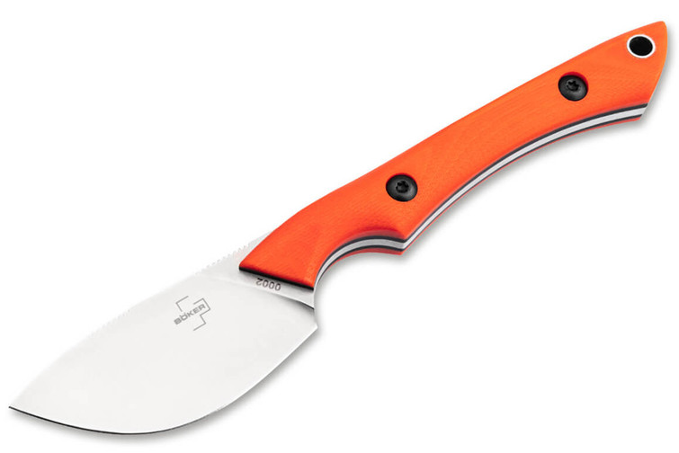 Boker Plus M.U.K. - Orange G-10 - Black Liner - 14C28N Satin Blade