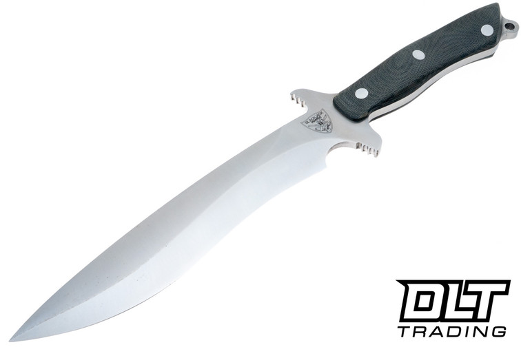 Blackjack Mamba II - Black Canvas Micarta - Matte