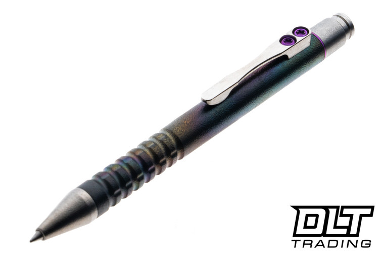 Griffin Mini Click Pen - Orange Peel Oil Slick Zirc