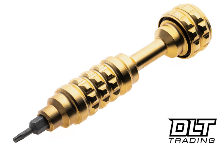 Griffin Omega Bit Driver - Satin Brass
