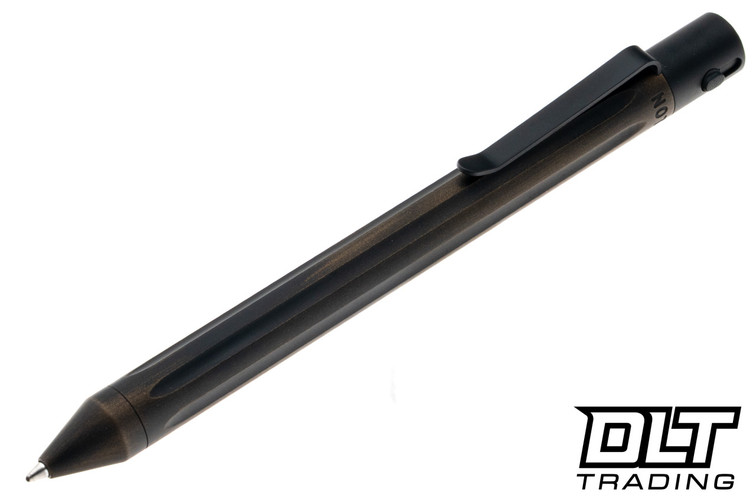 Nottingham Tactical TiButton Custom # 210 - Pilot G2 Full Size - Full Straight Flute - Right Hand Single Lock - Midnight Bronze Cerakote