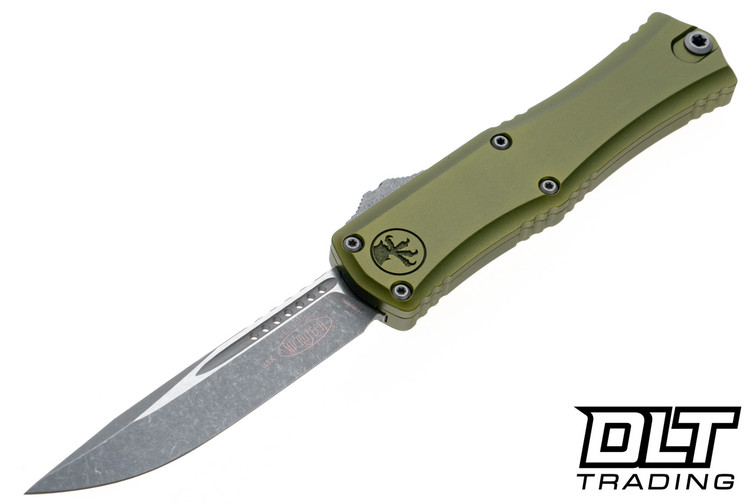 Microtech 1703M-10APOD Hera II Mini S/E - OD Green Handle - Apocalyptic Blade