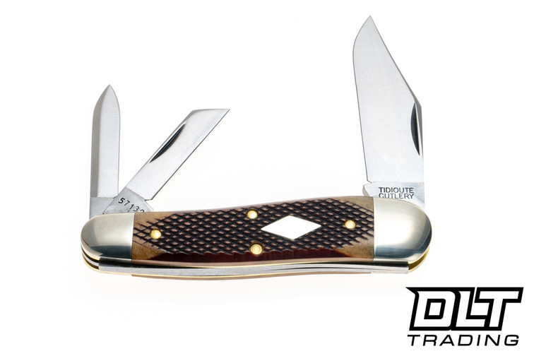 Great Eastern Tidioute - #57 Geppetto Whittler - Chocolate Checkered Richlite